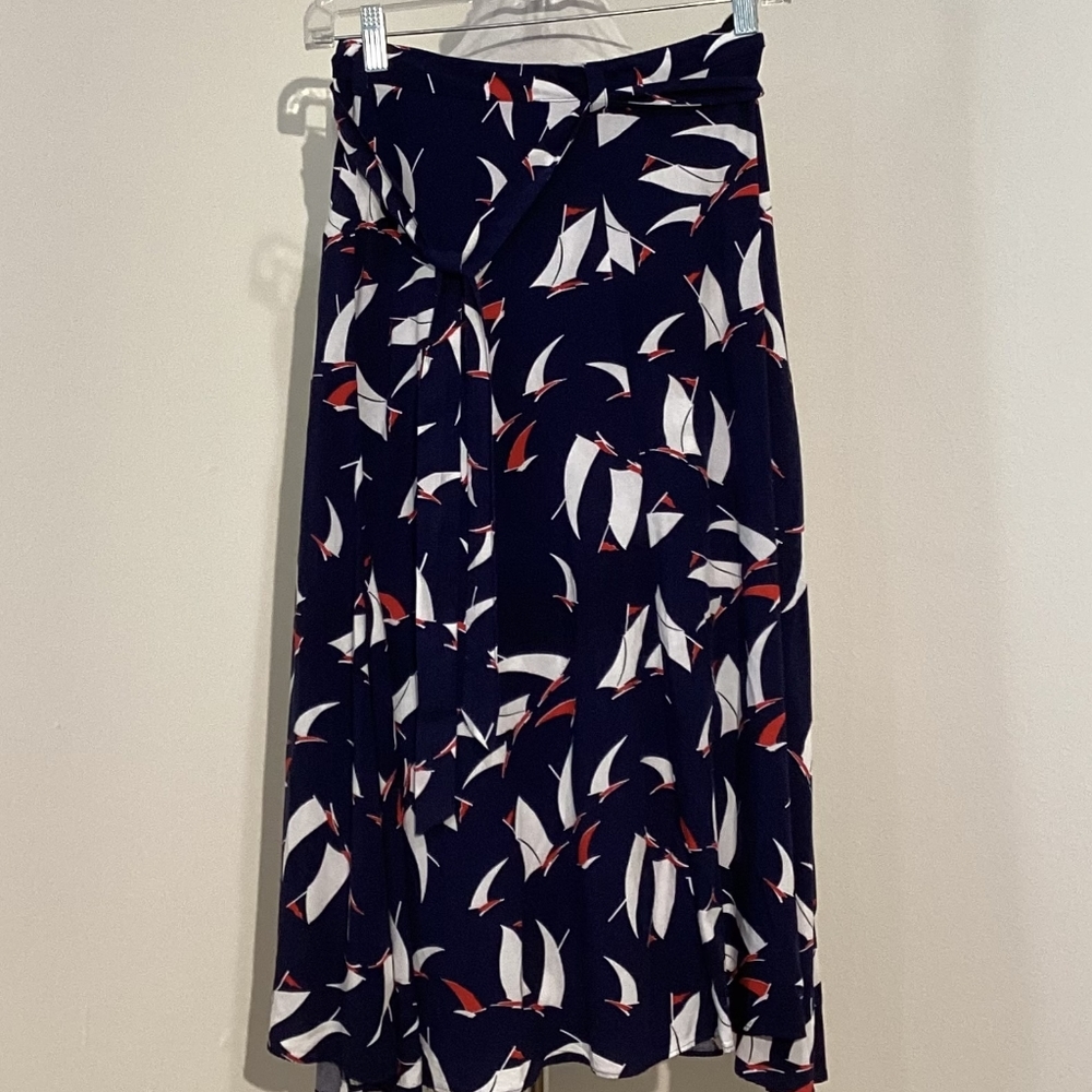 Chaps Petite Women's Wrap Around Skirt